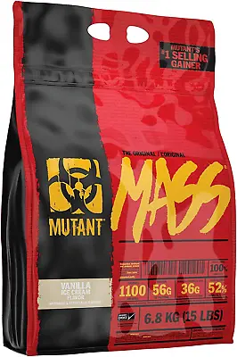 Mutant Mass Weight Gainer Protein Powder – Build Muscle 15 Pound (Pack Of 1)  • $179.99