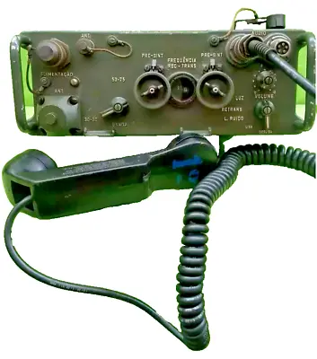 PRC77 Ry20 Military Backpack Field Radio Brazilian Army VHF30-75MHz • $350