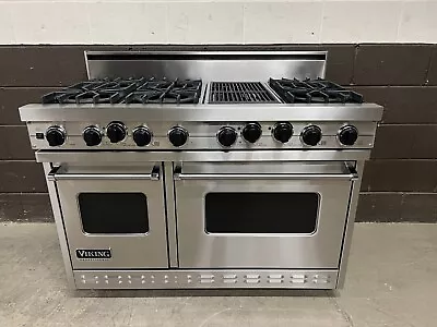 VIKING VGSC4866QSS- 48  PRO Gas Range Oven 6 Burners + Grill Stainless (1) • $5399.99