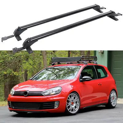 $139.44 • Buy For VW Golf MK4 MK5 MK6 43.3  Aluminum Roof Rack Cross Bar Luggage Cargo Carrier