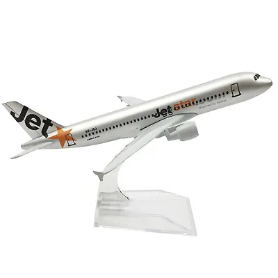 1/400 16cm A320 Jet Star Airlines Airplane Model Alloy Plane Diecast Ornaments • $10.49