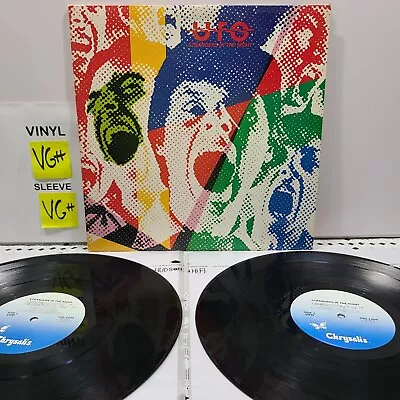 UFO Strangers In The Night 2 LP Chrysalis 1978 VG++ Vinyl Live Clean Wax! #O85 • $22
