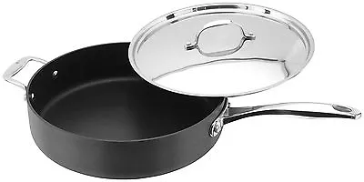 £89.95 • Buy Stellar 6000 Hard Anodised Non-Stick 28cm Saute Deep Frying Pan With Lid S624