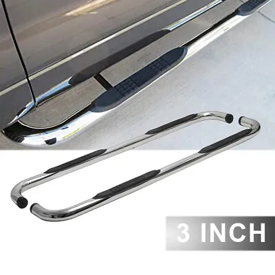 3  Side Steps Nerf Bars Running Boards For 1997-2003 Ford F150/250 LD Super Cab • $132.37