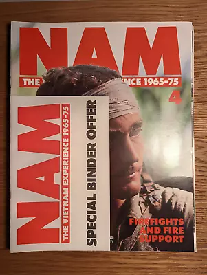 NAM #4 The Vietnam Experience 1965-75 Magazine Published 1987 Issue 4 Of 19 • £3.95