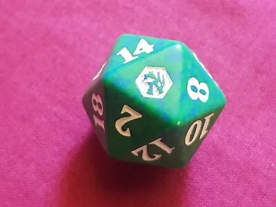 Magic The Gathering D&D FORGOTTEN REALMS GREEN D20 SPINDOWN DICE DIE New MTG • $19.99