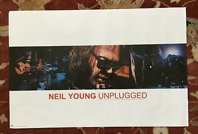 $24.99 • Buy NEIL YOUNG  Unplugged  Rare Original Promotional Poster