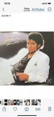 Thriller Vinyl LP Michael Jackson • $1.05