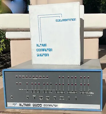 MITS ALTAIR 8800  Original Vintage Microcomputer  S-100   Buy It Now $5999 • $5999