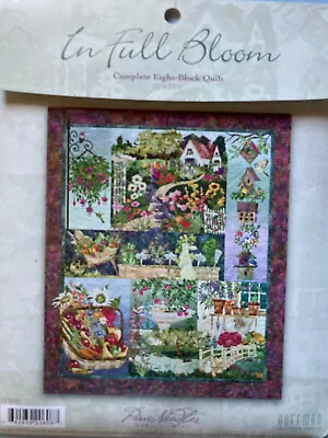 Quilt Patterns (Full Set Of 8):  In Full Bloom  By Pine Needles McKenna Ryan • $74