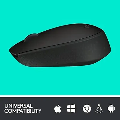 Logitech M171 Wireless Mouse 2.4 GHz With USB Mini Receiver - Opened Never Used • £9.49