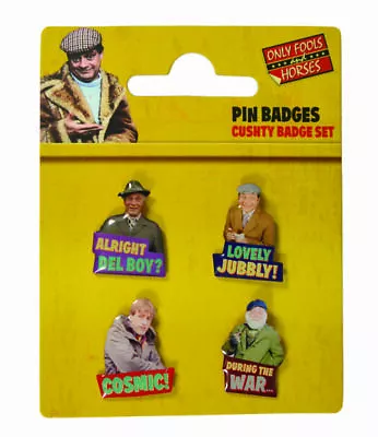 £7.99 • Buy Only Fools And Horses Official Enamal Badge Set