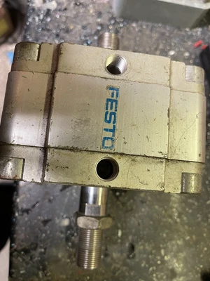 £55 • Buy FESTO ADVU-100-15-APA-S2 Pneumatic Cylinder Ram Used Working