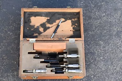 Mitutoyo Outside Micrometer Set- 202-906 • $300