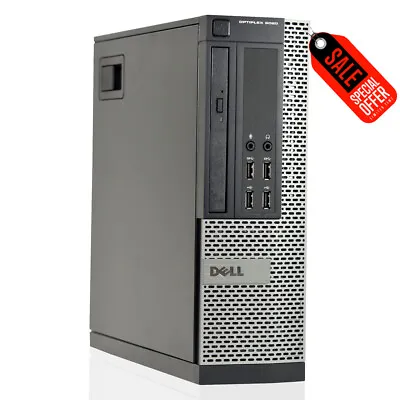 $239.99 • Buy Dell Desktop Computer PC SFF Intel Core I7 16GB RAM 1 TB HDD Windows 10 Pro WiFi