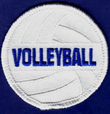 VOLLEYBALL Iron On Patch Sports Compete  • $3.89