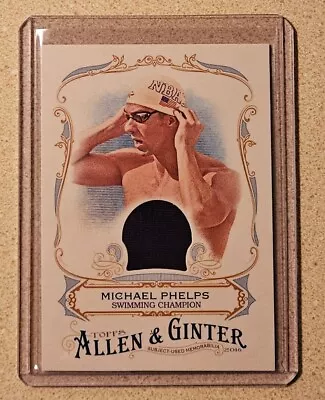 Michael Phelps 2016 Topps Allen & Ginter SP Worn Relic Memorabilia - Team USA 🔥 • $19.99