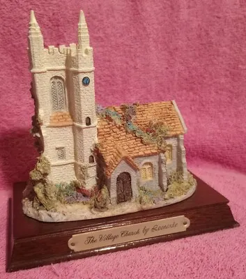 Vintage Lesser & Pavey 1986 Little Nook Village The Village Church By Leonardo  • $7.99