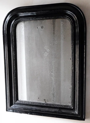 £200 • Buy Antique Mercury Plate Mirror Foxed Distressed French Louis Philippe Victorian