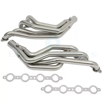 Long Tube Headers For Ford 79-93 Fox Body LS Conversion Swap & 94-04 Mustang • $181.15