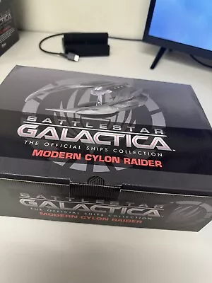 Modern Cylon Raider Replica Battlestar Galactica BSG Eaglemoss With Magazine #2 • $47.99