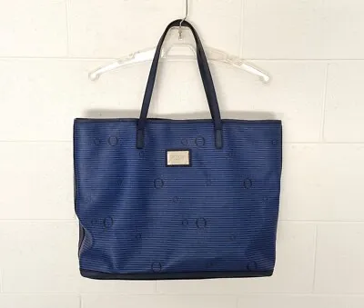 $55 • Buy “oroton” Ec, Dark Blue & Navy Large Tote/ Shopper / Travel Bag
