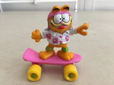 $4.95 • Buy Vintage McDonalds Happy Meals Garfield, 3 Figures, 2 Rings, 1 Lock 