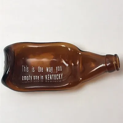 Melted Beer Amber Bottle Tray Kentucky Bar Art Souvenir Vintage • $14.99