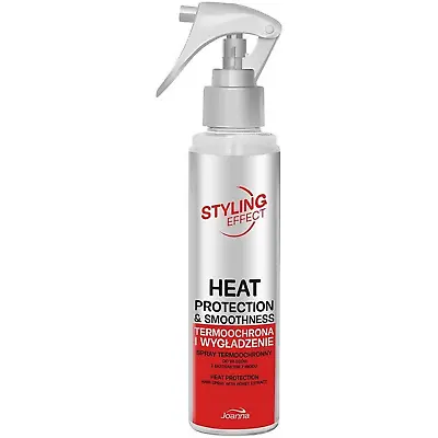 JOANNA Styling Effect Heat Protection & Smoothness Hair Spray With Honey 150ml • £6.89