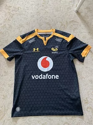 Wasps Rugby Shirt Size Medium • £20