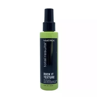 $17.09 • Buy Matrix Total Results Rock It Texture Sea Salt Spray 4.2 Oz