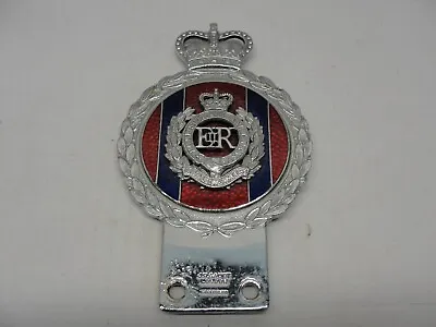 Jr Gaunt London Royal Engineers British License Plate Topper Car Collector Badge • $150