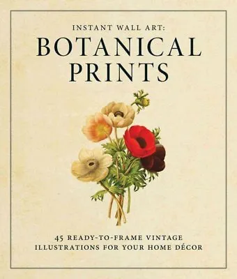 Instant Wall Art Botanical Prints : 45 Ready-to-frame Vintage Illustrations F... • $20.60