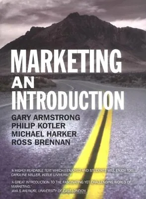 Marketing An Introduction By Gary Armstrong Philip Kotler Michael Harker Ros • £3.50