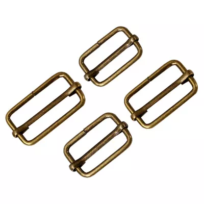  20 PCS Metal Slides Webbing Strap Slider Hebillas Para Cinturones Key • £6.28