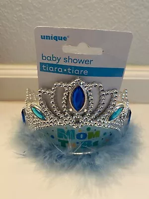 New Mom To Be Baby Shower Tiara Baby Boy Party  • $2.95