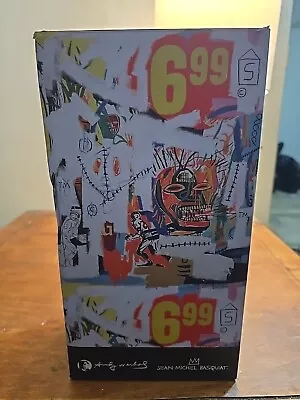 400% Medicom Andy Warhol X Jean Michel Basquiat Bearbrick • $100