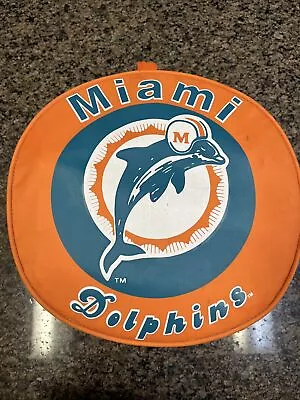 VINTAGE 1970’s NFL Tailgate E-Z Hold Portable Dinnerware Set- Miami Dolphins • $10