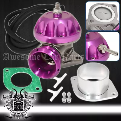 For Hyundai Turbo Engine 40mm Blow Off Valve Bov Purple +Weld Adapter Flange Kit • $25.99