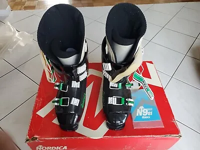 Beautiful Nordica N981 Racing Ski Boots Size 28 New Old Stock  • $99.95