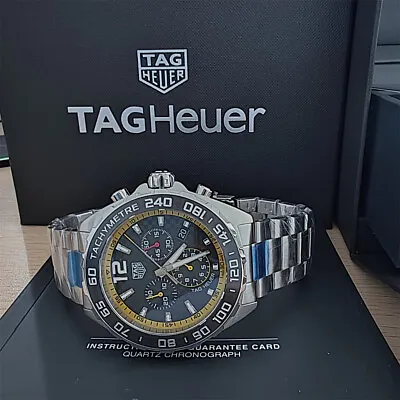Tag Heuer Formula 1 Chronograph Black Dial 43mm Men's Watch CAZ101AC.BA0842 • $919