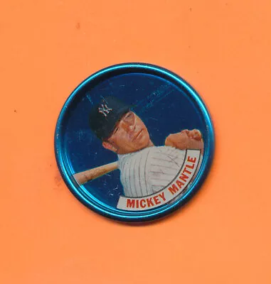 Blank Back 1965 Old London Coin Mickey Mantle No Print On Back Statless *tphlc • $329.70