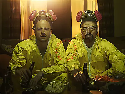 Breaking Bad Poster Print - Jesse Pinkman Walter White - Tv Movie Poster Prints • $18.99