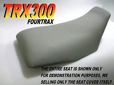 $29.95 • Buy TRX300 Seat Cover. For Honda FOURTRAX ATC TRX 300  Grey 312B