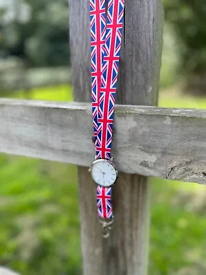 Union Jack Watch Lanyard Includes ID Holder And Safety Breakaway • £8.99