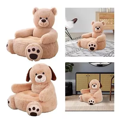 £32.54 • Buy Kids Sofa Chair Plush Baby Floor Seat Cartoon Backrest Armchair Gift 50x50x45cm