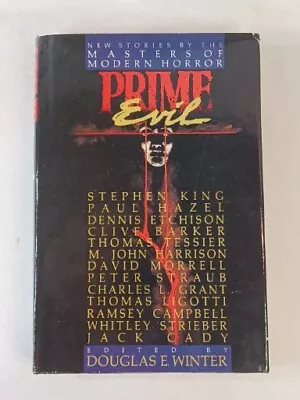 Prime Evil - Douglas E. Winter - 1988 Hardcover W/ Dust Jacket Various Stories • $13.25