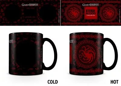 Game Of Thrones Targaryen Heat Change Mug TV Show Gift Present Father's Day • £8.99