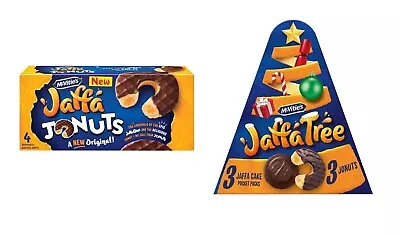 McVities Christmas  Jaffa Cakes Donut Jonuts  Treats Christmas Tree  Biscuits • £7.99