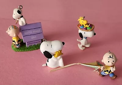 HALLMARK Keepsake Vintage 1990s SNOOPY CHARLIE BROWN Easter Ornaments  CHOOSE • $9.99